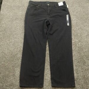 Aeropostale jeans Womens 20R Curvy High Rise Baggy Stretch black‎ NWT